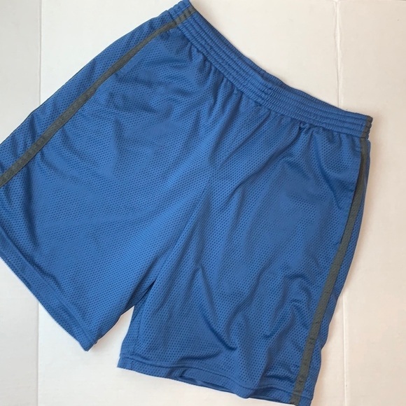 Champion blue athletic drawstring shorts  L - Picture 1 of 9